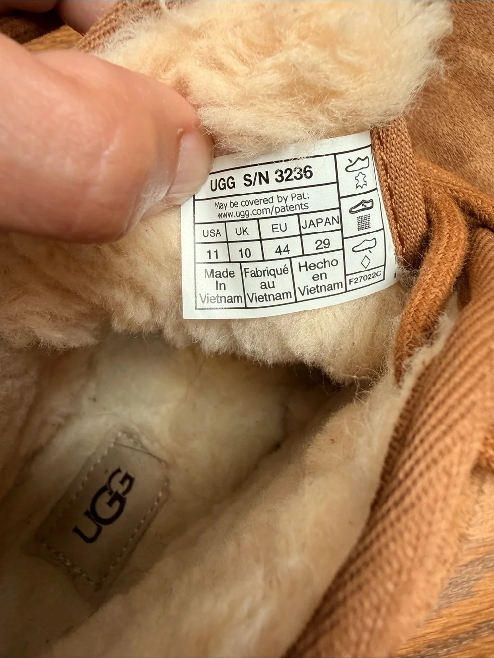 UGG Men's Neumel Suede Casual Boots size 11